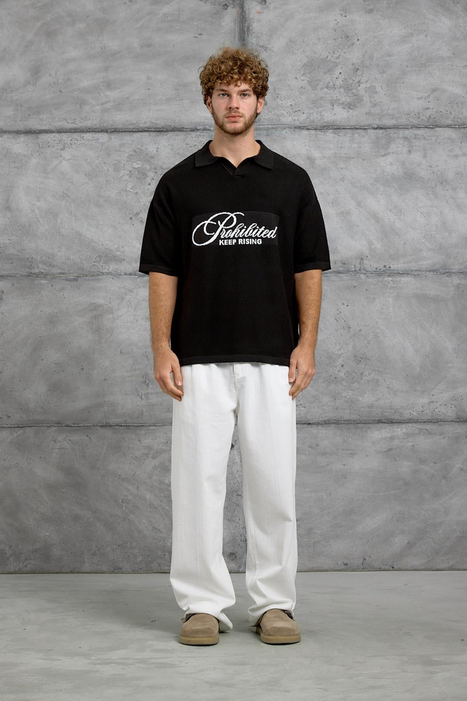 Siyah DP KEEP BAKILI TRİKO TSHIRT