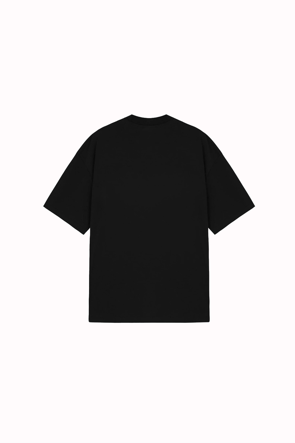 Siyah F1 Baskılı Oversize Tshirt