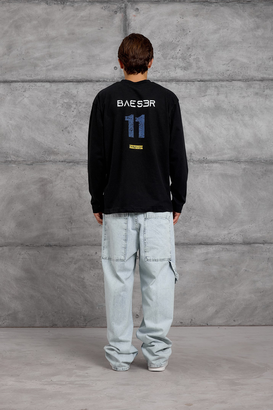 Siyah GREATNESS BASKI OVERSIZE SWEATSHIRT