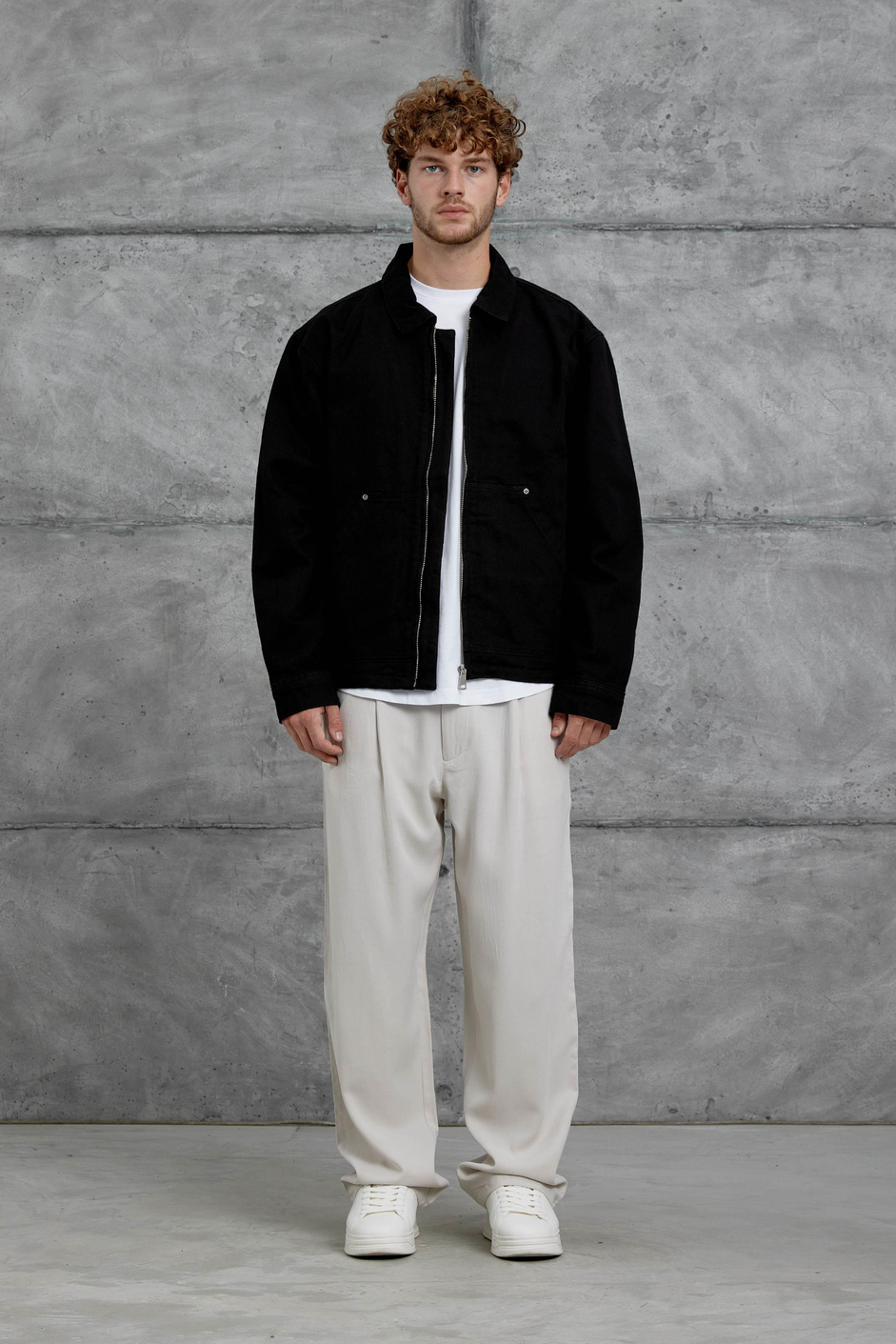 Siyah Mmx Denim Kot Ceket