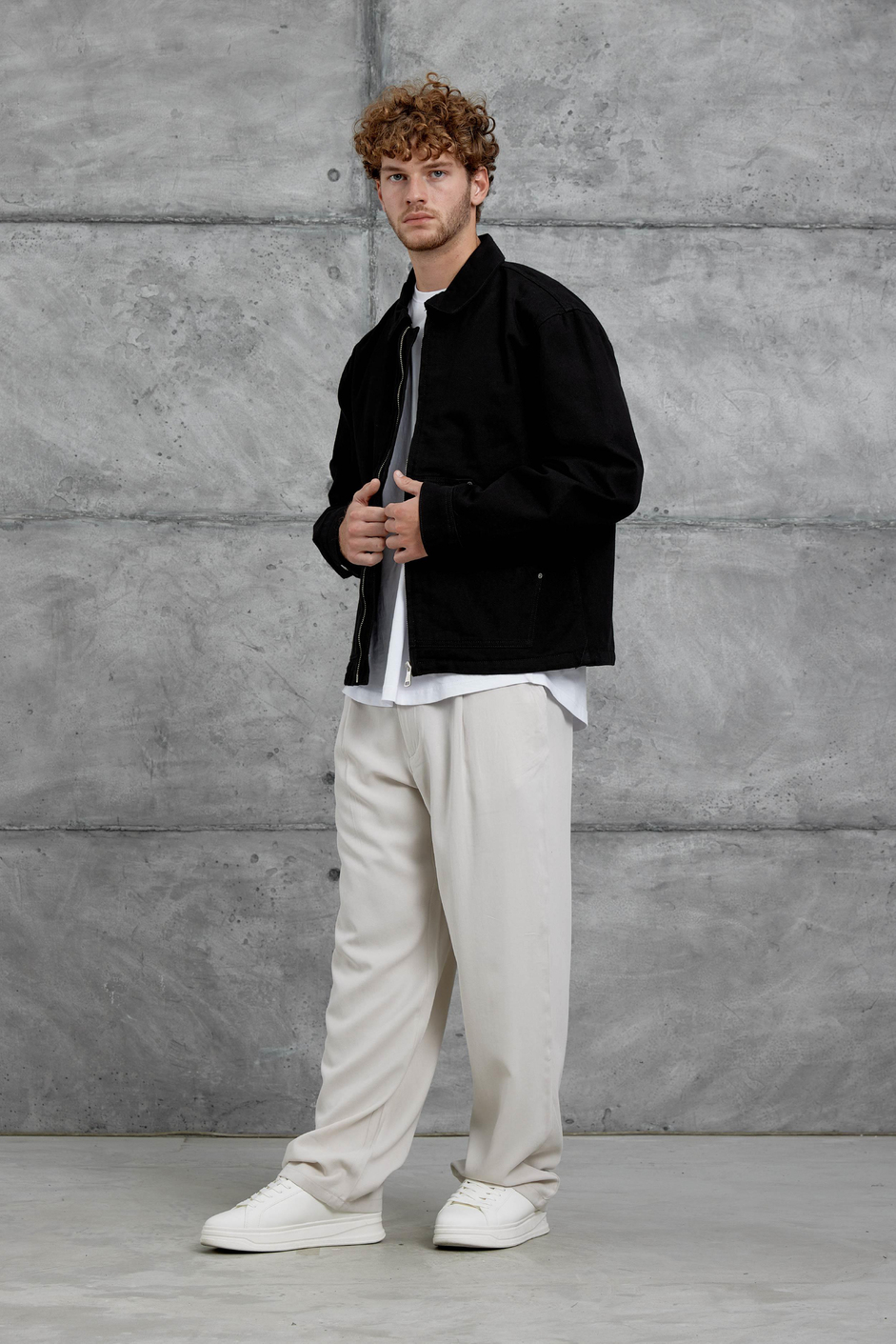 Siyah Mmx Denim Kot Ceket