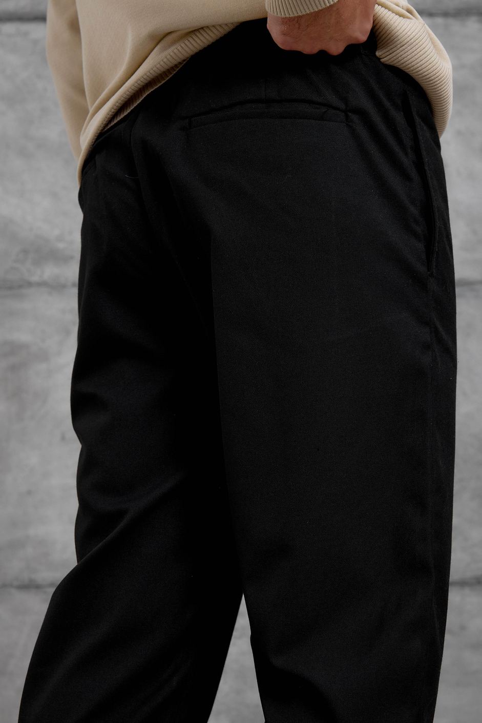 Siyah MMX JOGGER KUMAŞ PANTOLON