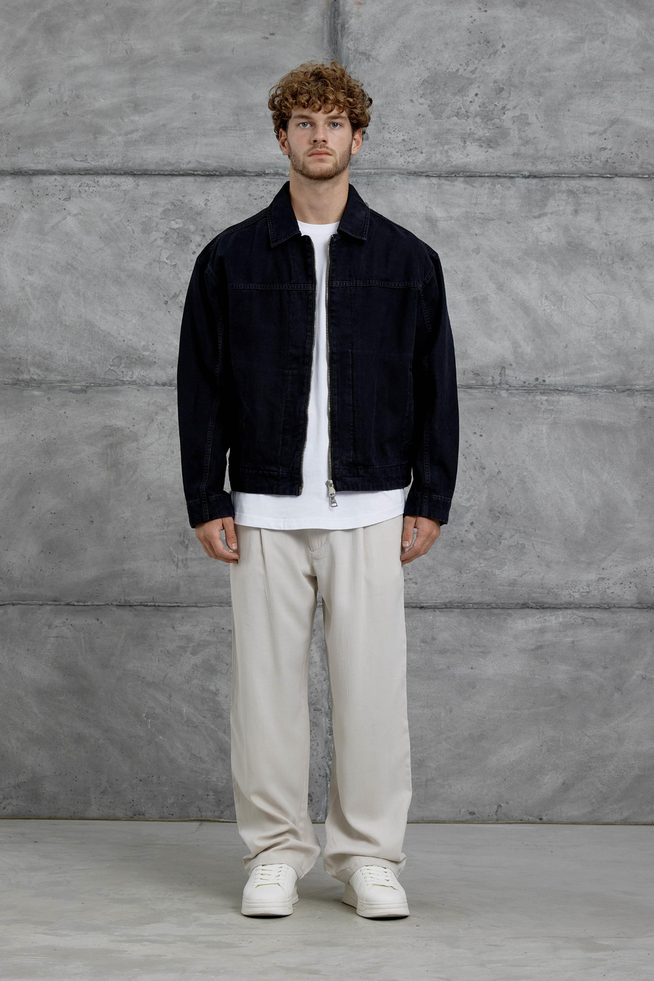 Siyah Mmx Oversize Kot Ceket