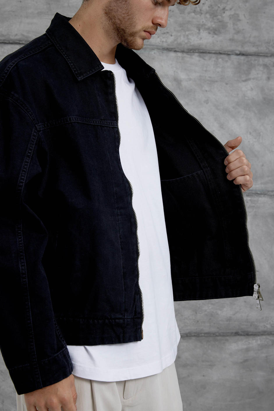 Siyah Mmx Oversize Kot Ceket