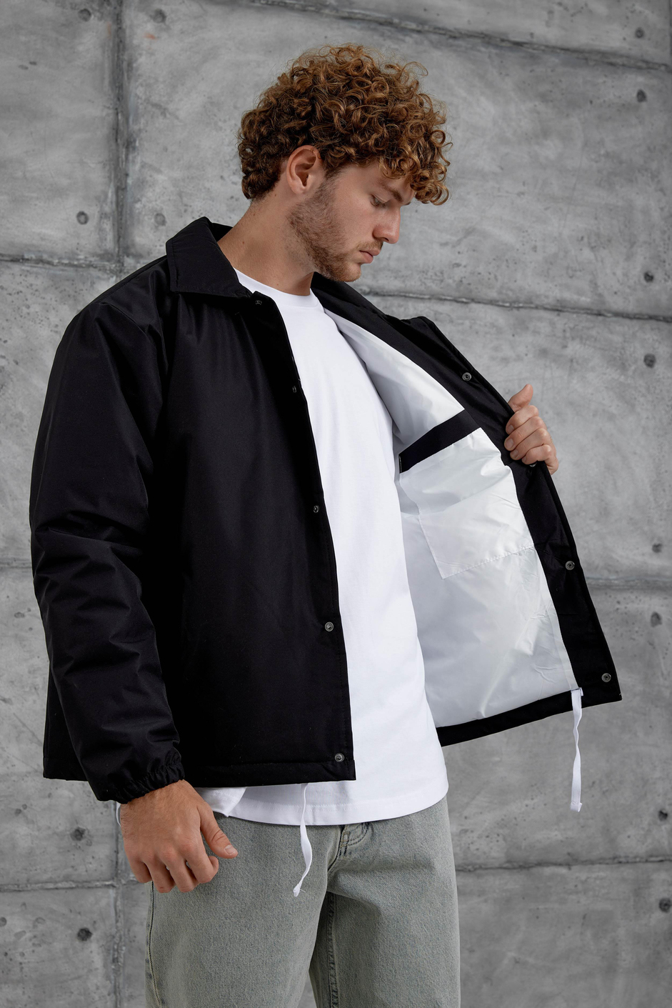 Siyah Nmrc Mevsimlik Oversize Ceket