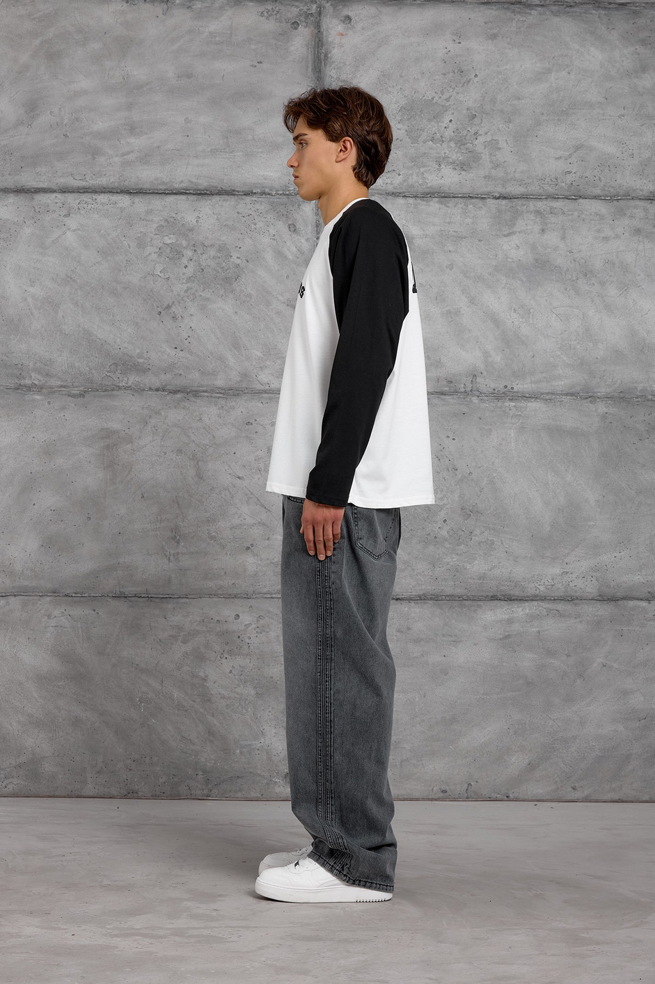 Siyah THE STUDIOS İNCE SWEATSHIRT