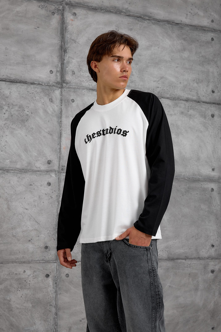 Siyah THE STUDIOS İNCE SWEATSHIRT