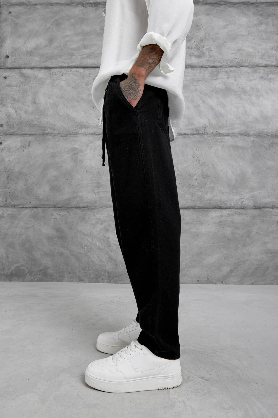 Siyah Yp Pan25010 Pantolon