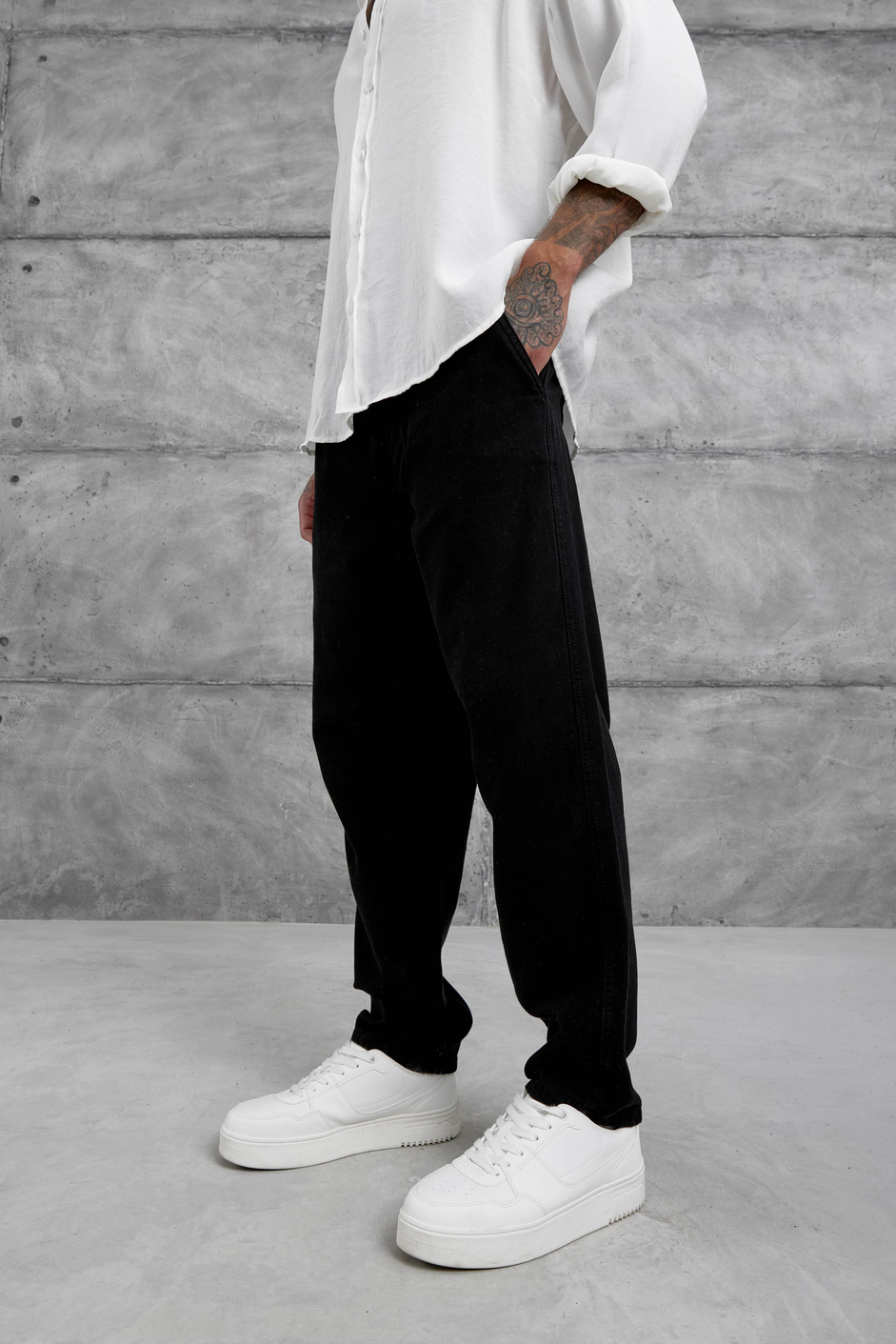 Siyah Yp Pan25010 Pantolon