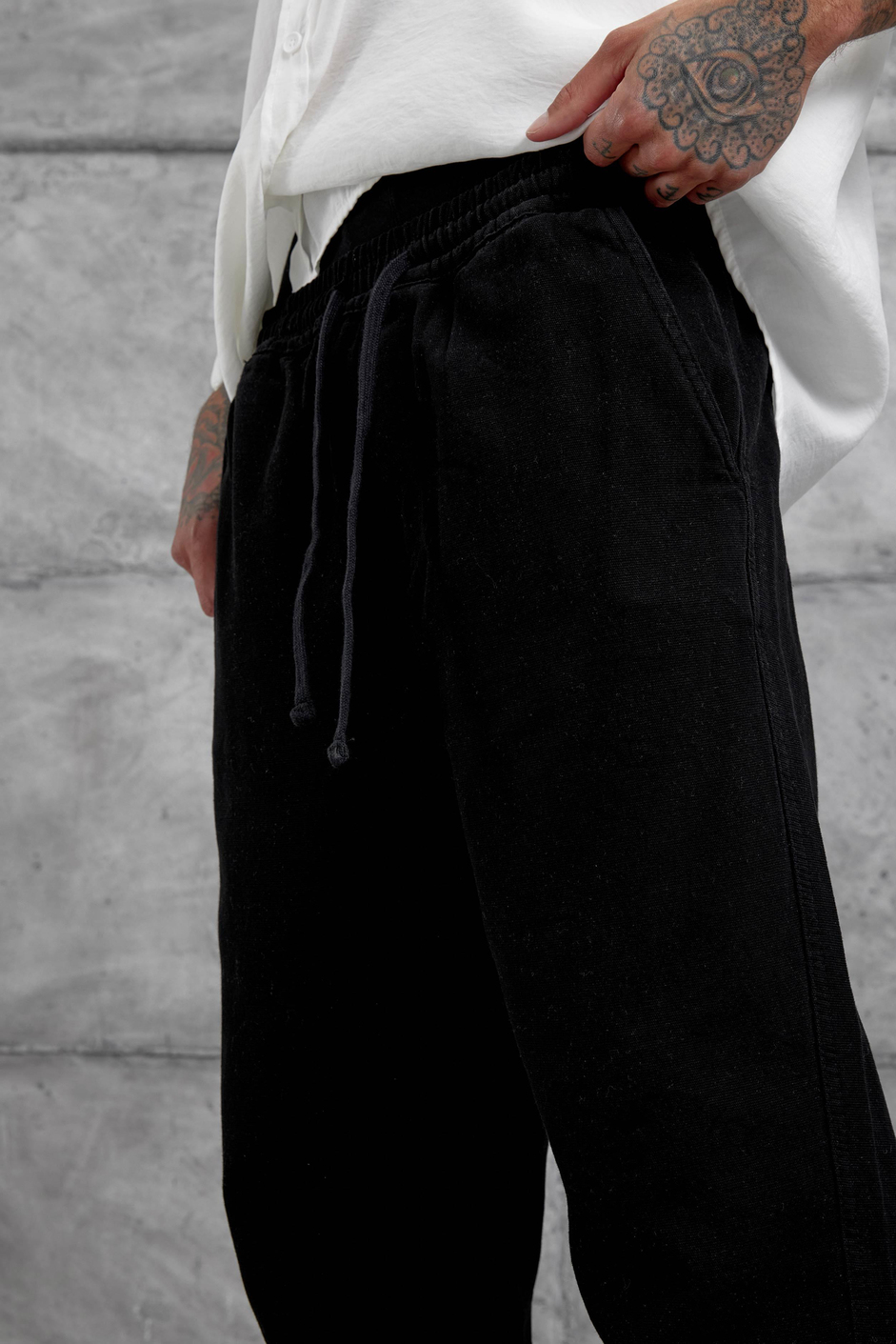 Siyah Yp Pan25010 Pantolon