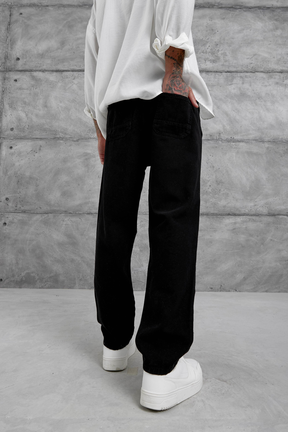 Siyah Yp Pan25010 Pantolon