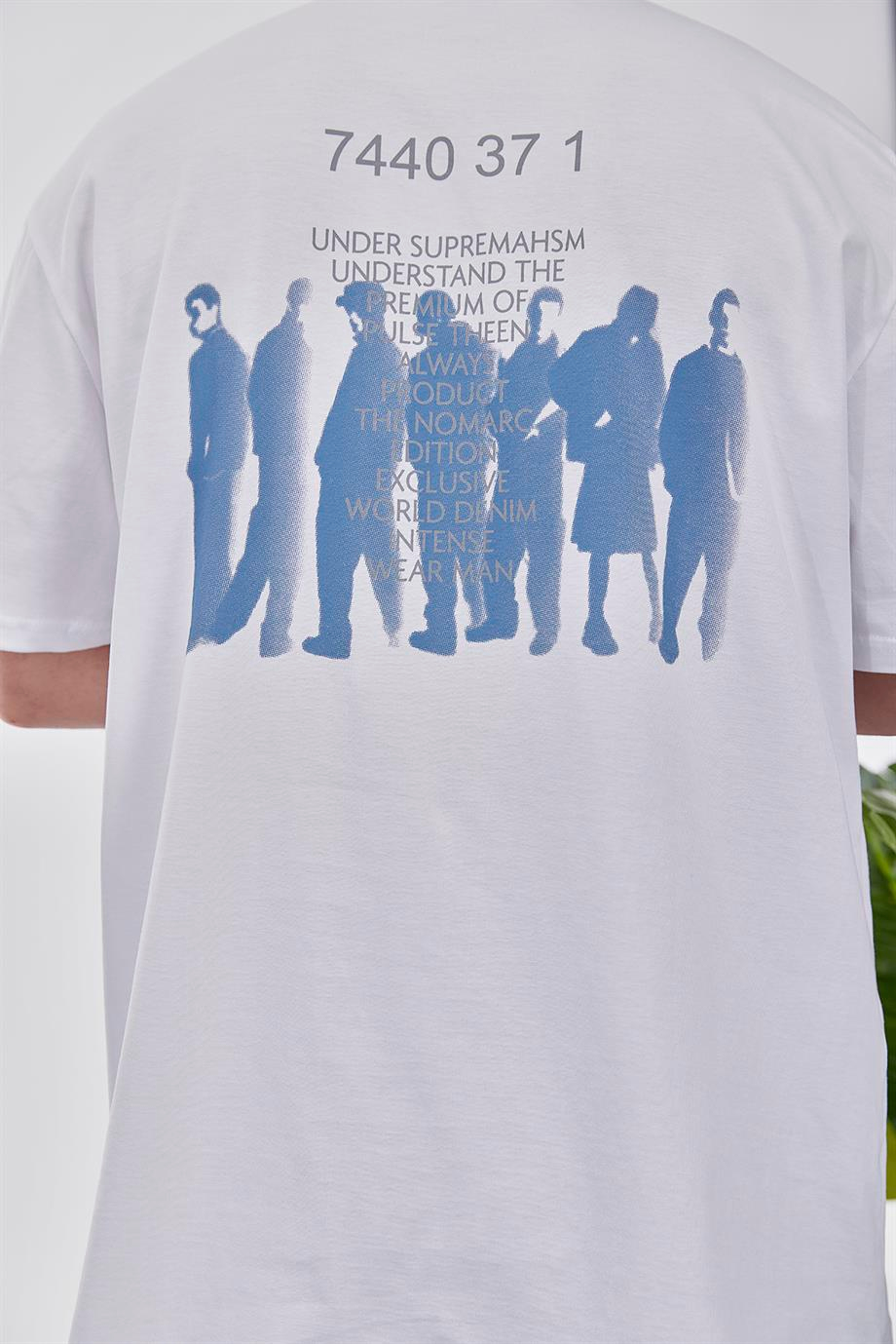 Suprematyism Beyaz Tshirt