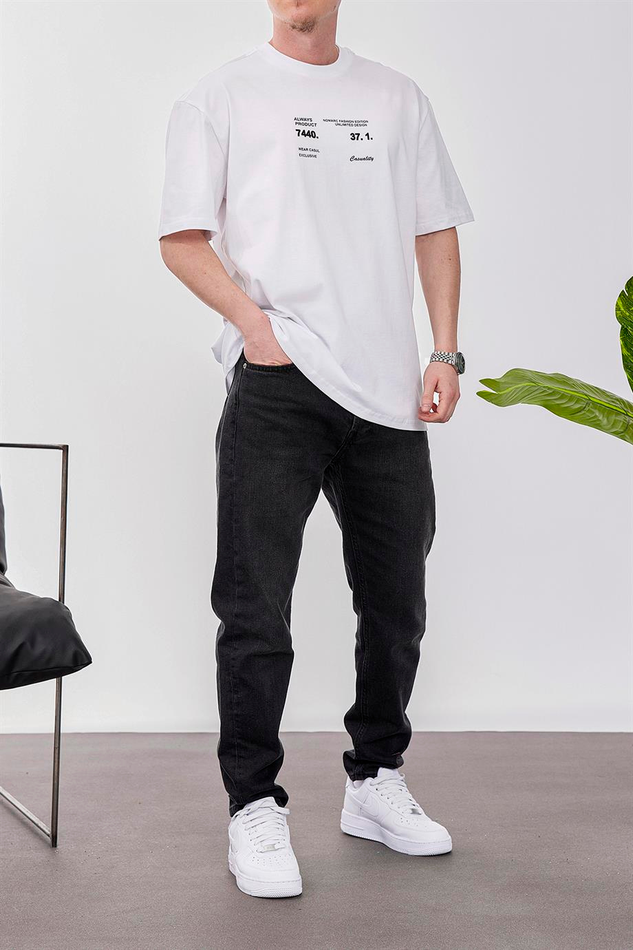 The Crossroads Beyaz Tshirt