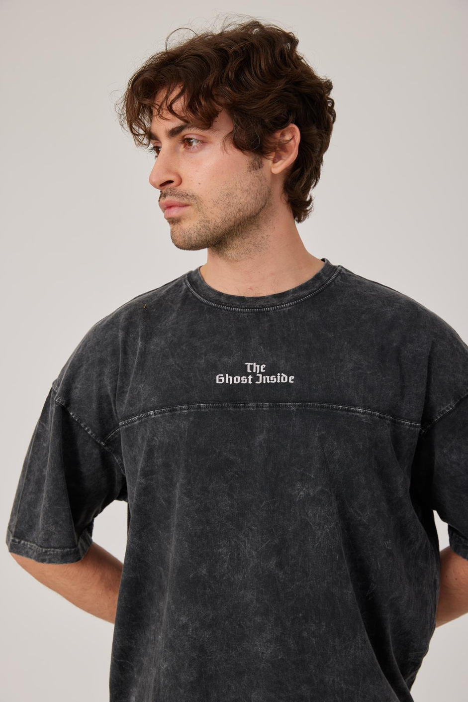 The Ghost Inside Yıkamalı Füme Tshirt