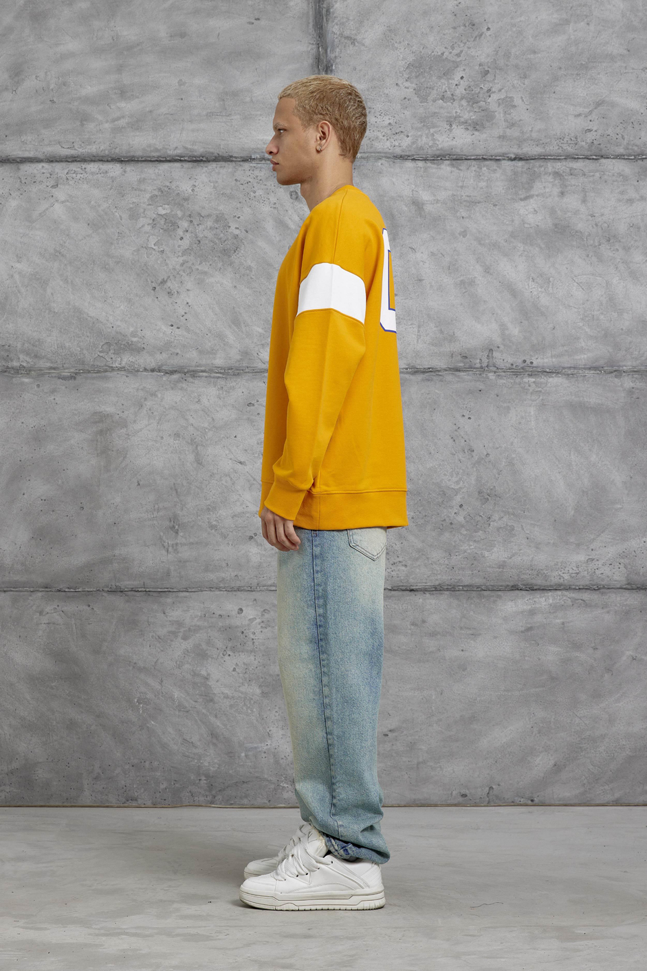 Turuncu XX BASKILI SWEATSHIRT