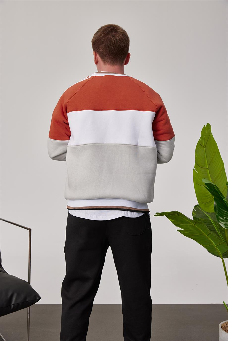 Unilions Kiremit Gri Sweatshirt