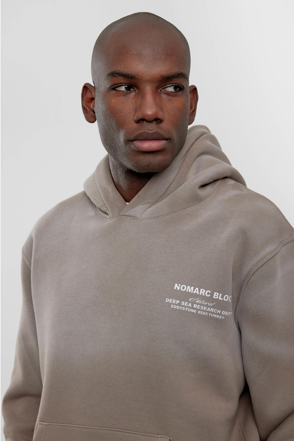 Vizon Nomarc Bloc Baskılı Kapüşonlu Sweatshirt