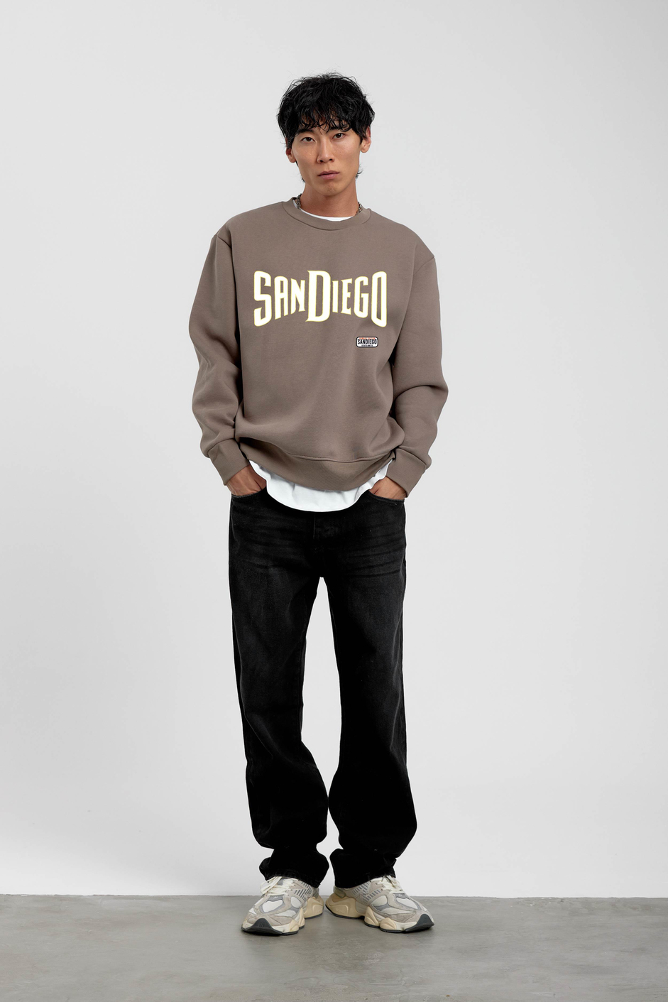 Vizon San Diego Yazılı Sweatshirt