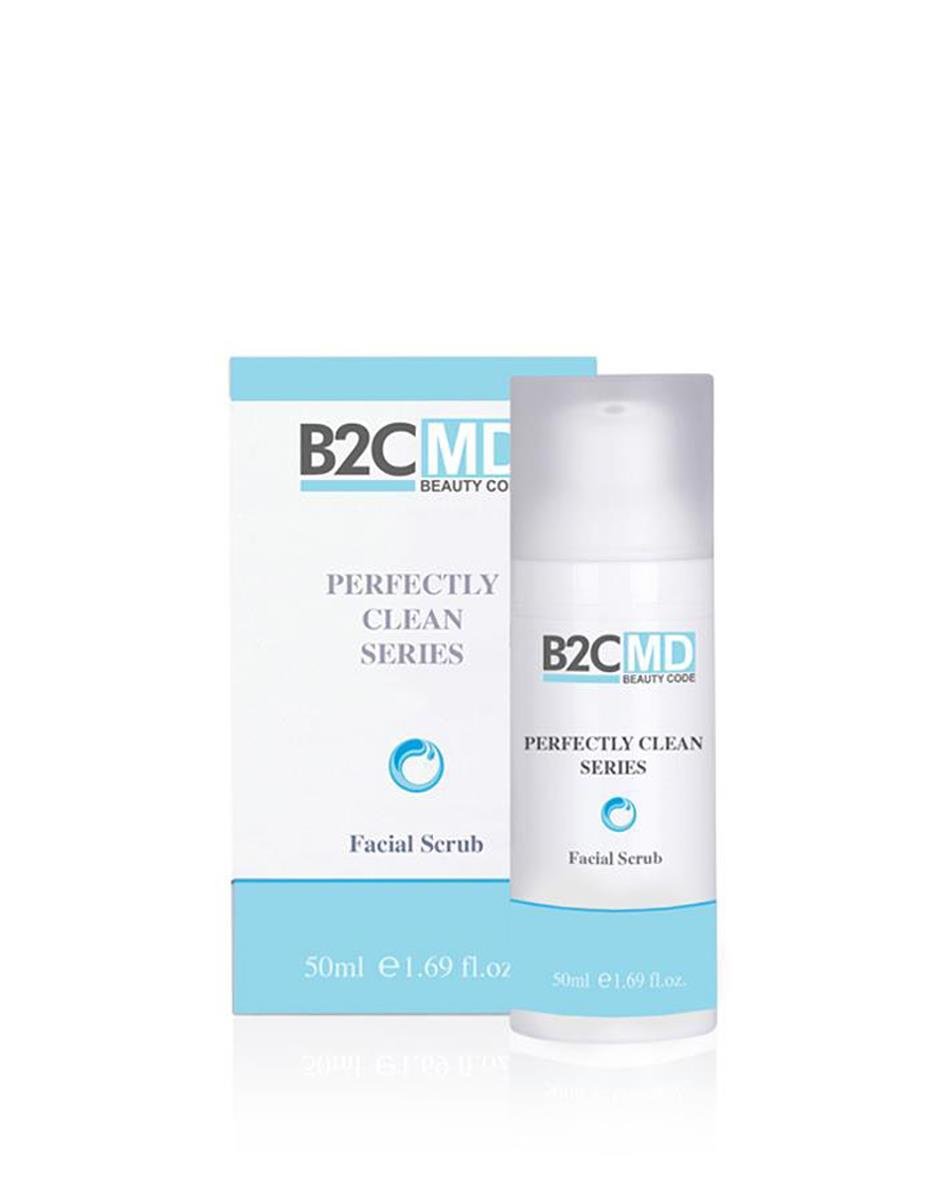 B2CMD Perfectly Clean Facial Scrub-Kuru, Normal Ve Karma Ciltler İçin Granüllü Peeling