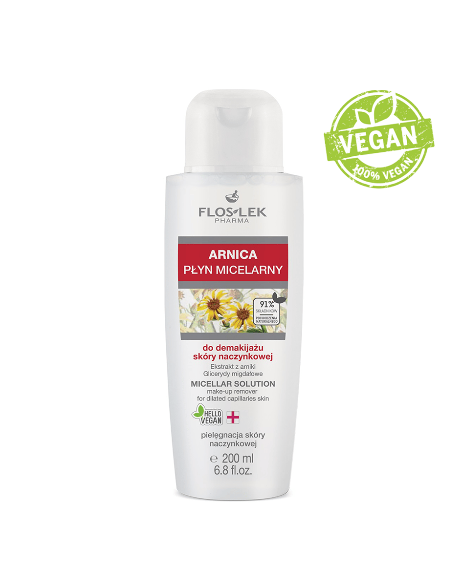 Kuperozlu ve Hassas Ciltler İçin Micellar Makyaj Temizleme Losyonu 200 ml