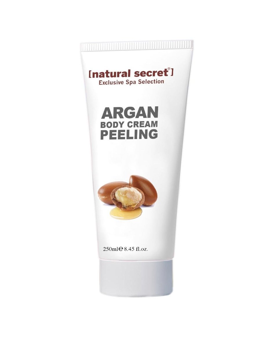 Natural Secret Argan Body Cream Peeling - Argan Granüllü Vücut Krem Peeling