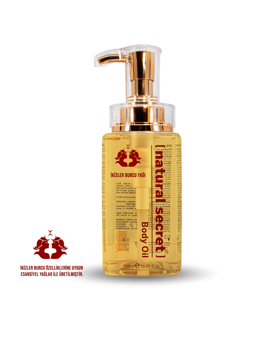 Natural Secret Gemini Massage & Body Care Oil - İkizler Burcu Masaj & Vücut Bakım Yağı