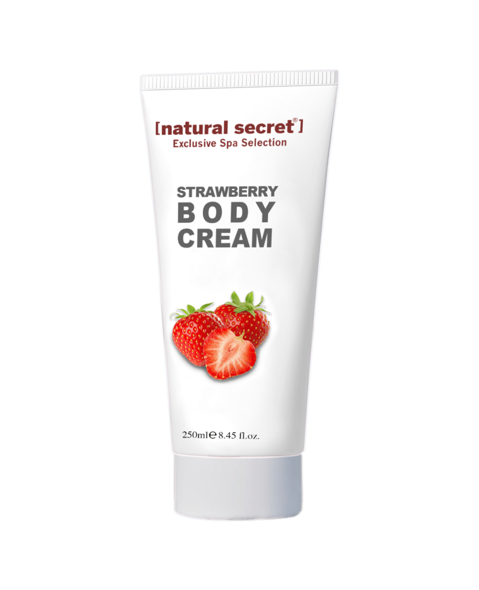 Natural Secret Strawberry Body Cream - Çilek Vücut Kremi