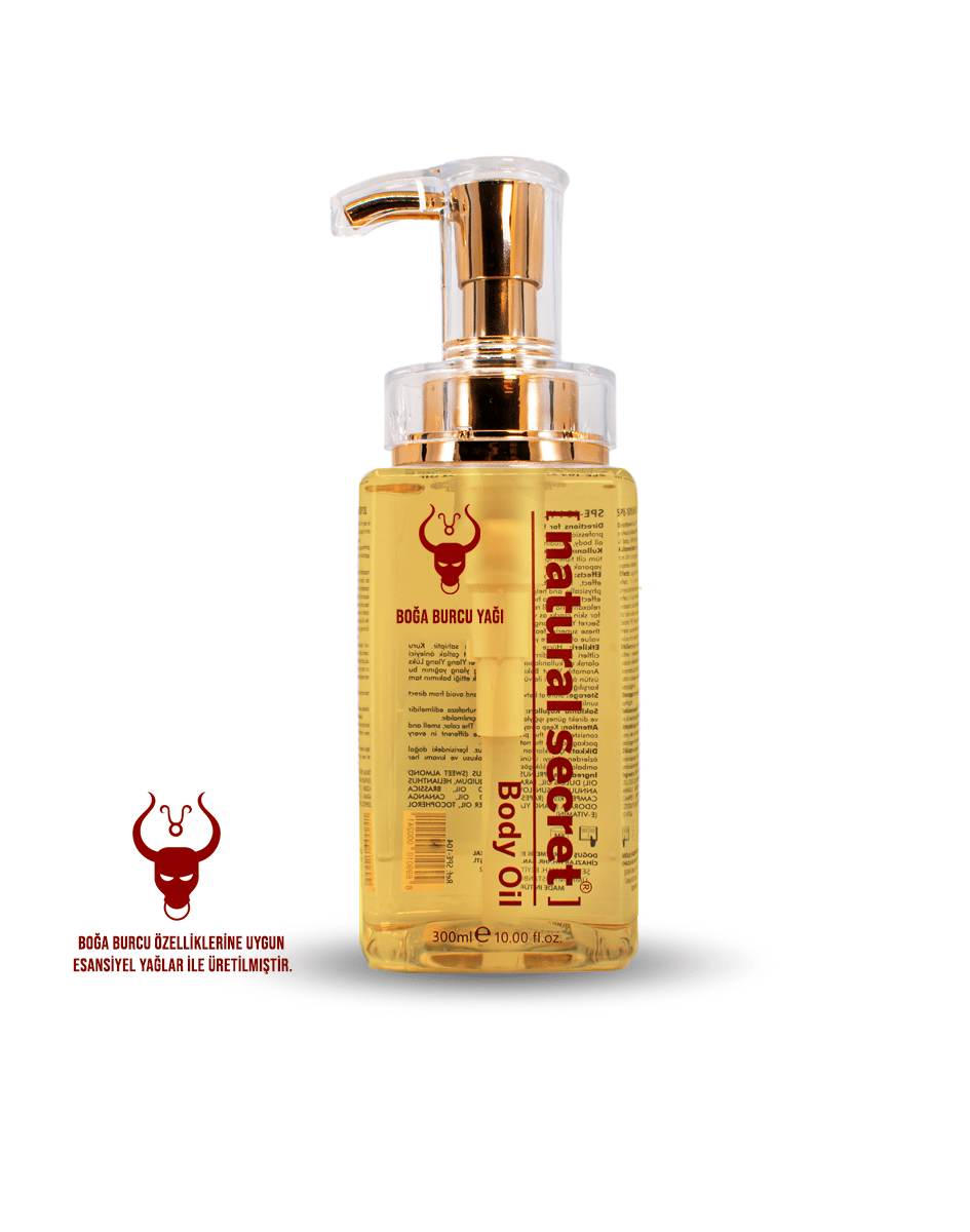 Natural Secret Taurus Massage & Body Care Oil - Boğa Burcu Masaj & Vücut Bakım Yağı