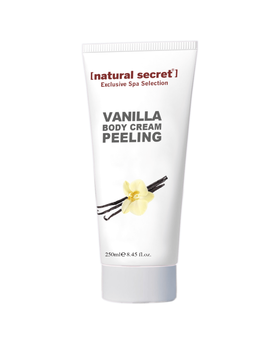 Natural Secret Vanilla Body Cream Peeling - Vanilya Granüllü Vücut Krem Peeling