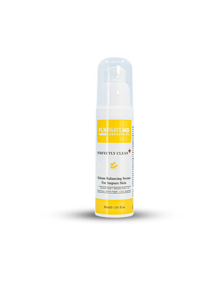 PLN PARIS MD Perfectly Clean + Sebum Balancing Serum / Akneli, Yağlı ve Problemli Ciltler İçin Sebum Dengeleyici Serum 30ml