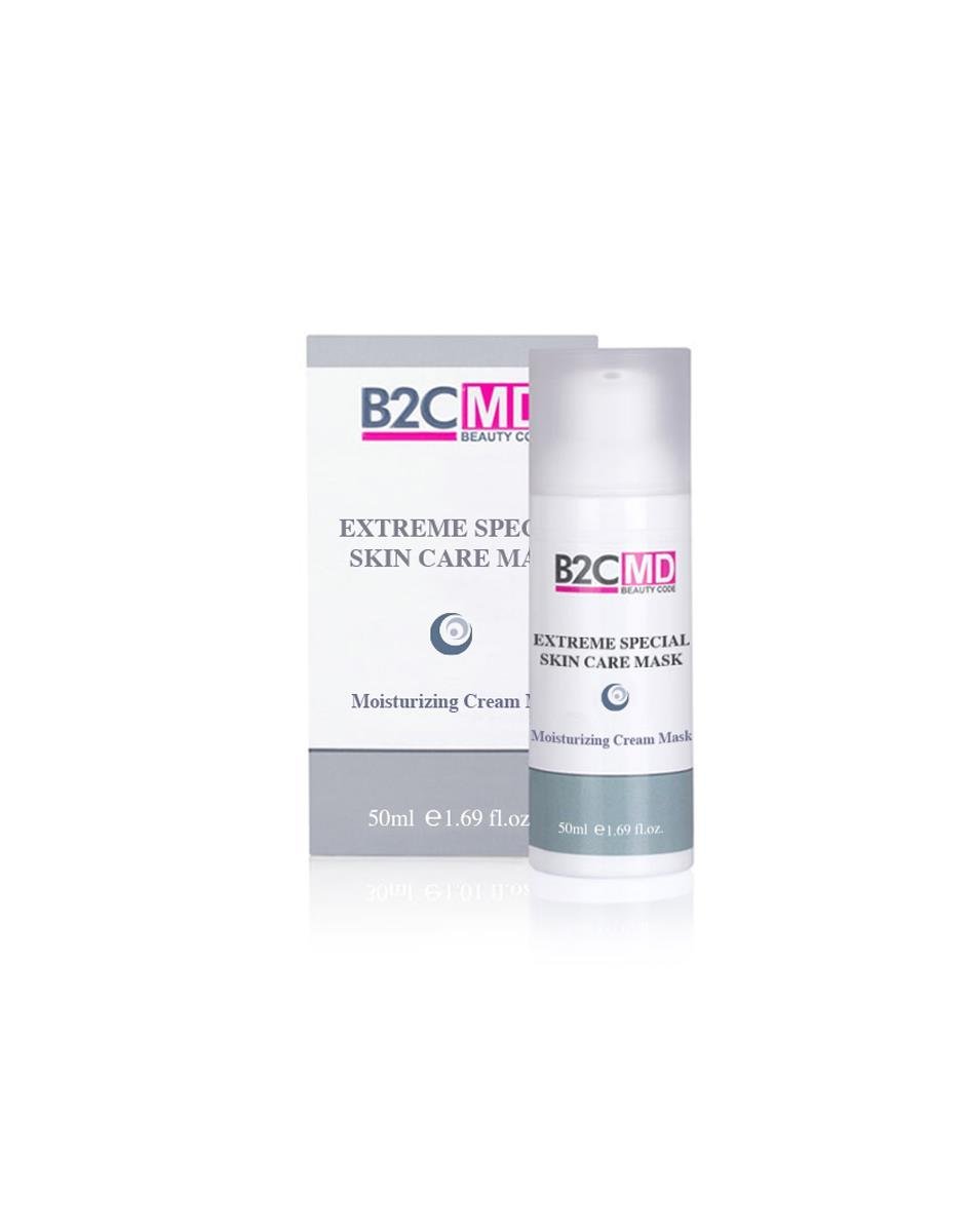 B2CMD Extreme Moisturizing Cream Mask - Kuru Ve Normal Ciltler İçin Nemlendirici Krem Maske