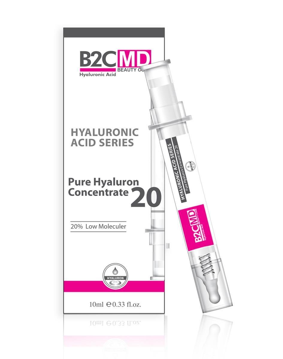 B2CMD Hyaluronic Acid Pure Hyaluron Concentrate 20 - Çok Kuru Ve Olgun Ciltler İçin %20 Saf Hyaluronik asit Konsantresi
