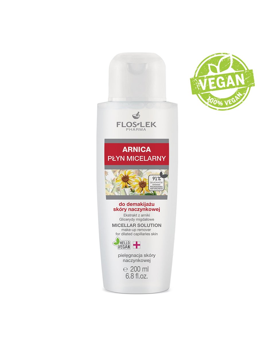 Kuperozlu ve Hassas Ciltler İçin Micellar Makyaj Temizleme Losyonu 200 ml