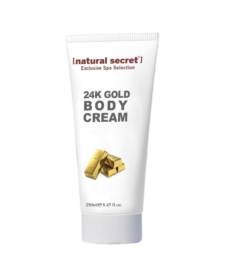 Natural Secret 24K Gold Body Cream - 24K Altın Vücut Kremi