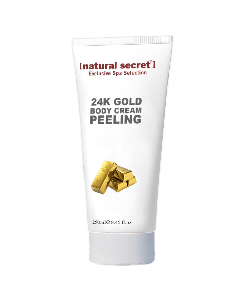 Natural Secret 24K Gold Body Cream Peeling - 24 K Altın Granüllü Vücut Krem Peeling