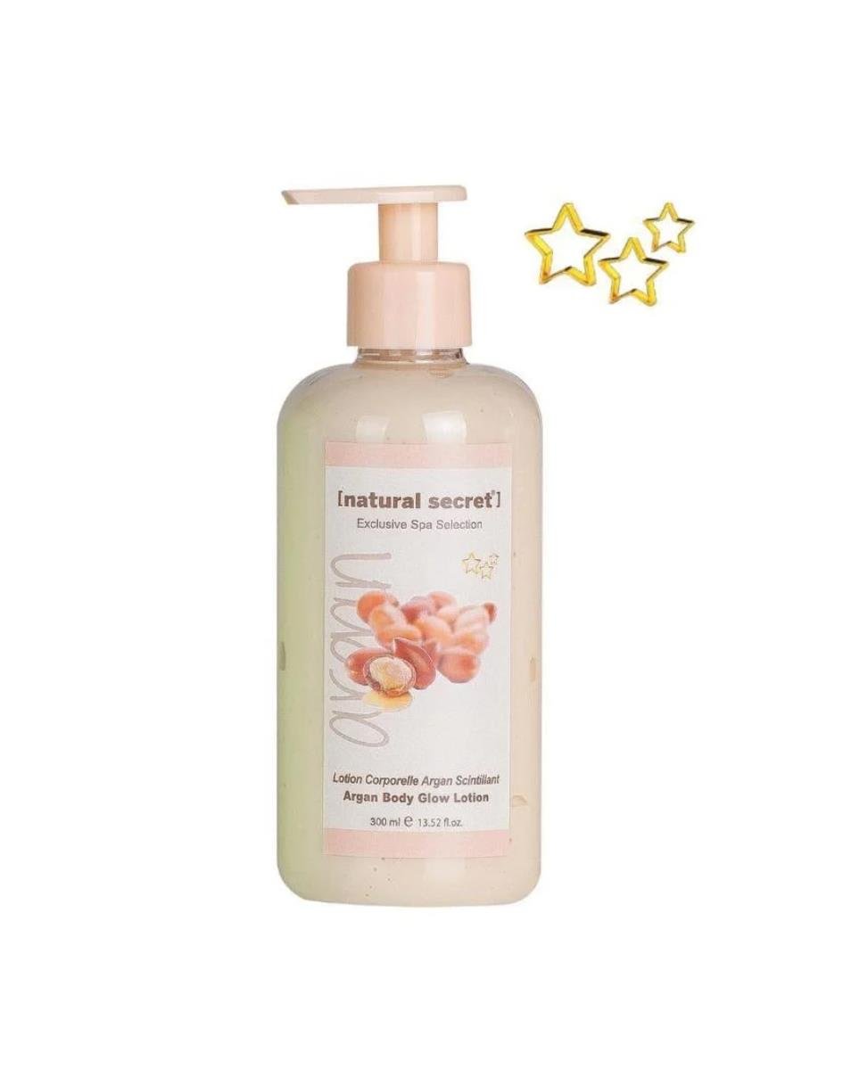Natural Secret Argan Body Glow Lotion - Argan Işıltılı Vücut Losyonu