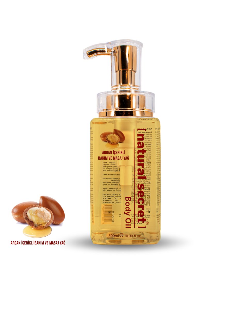 Natural Secret Argan Lux Aromatic Body Oil - Argan Vücut Bakım Yağı