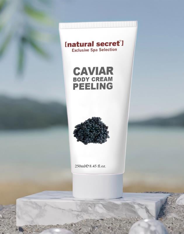 Natural Secret Caviar Body Cream Peeling - Havyar Granüllü Vücut Krem Peeling