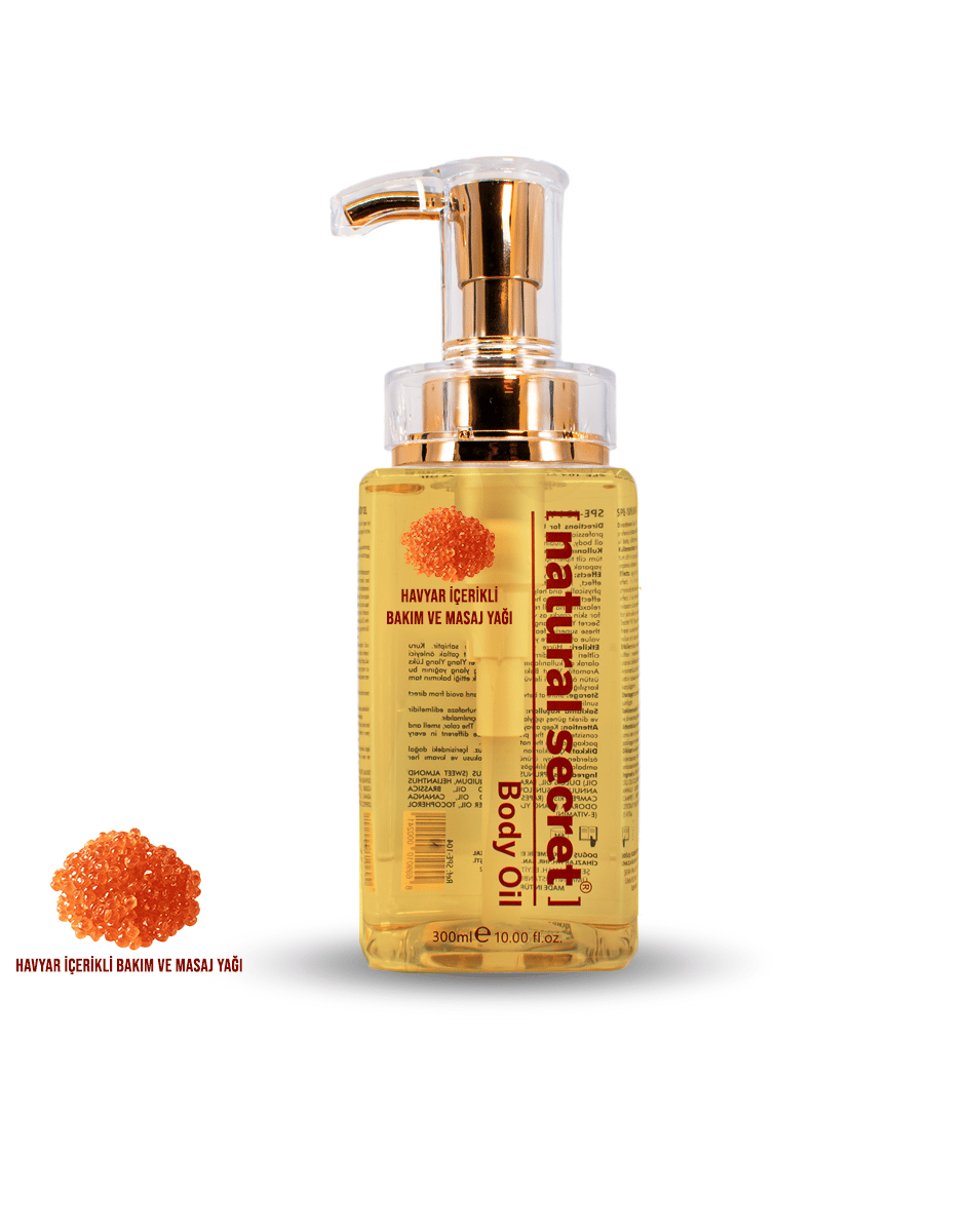 Natural Secret Caviar Lux Aromatic Body Oil - Havyar Lüks Aromatik Vücut Bakım Yağı