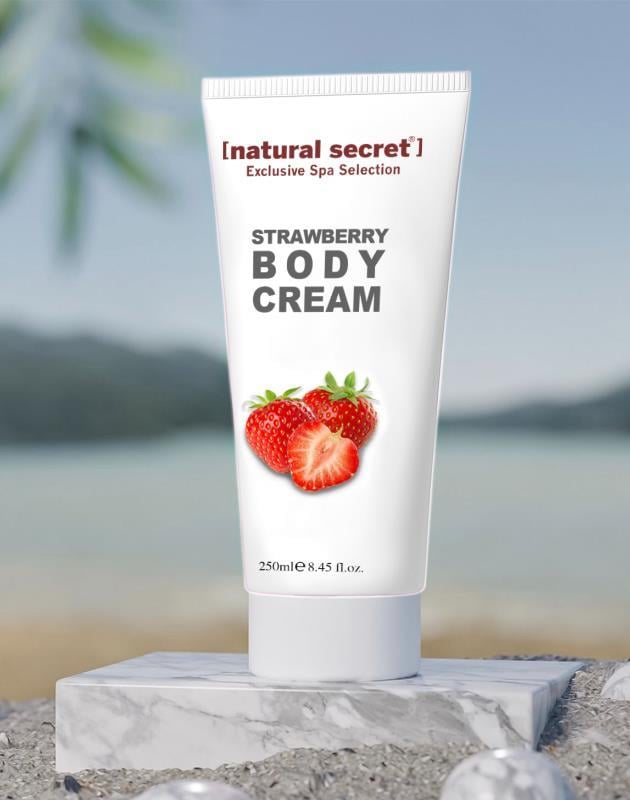 Natural Secret Strawberry Body Cream - Çilek Vücut Kremi