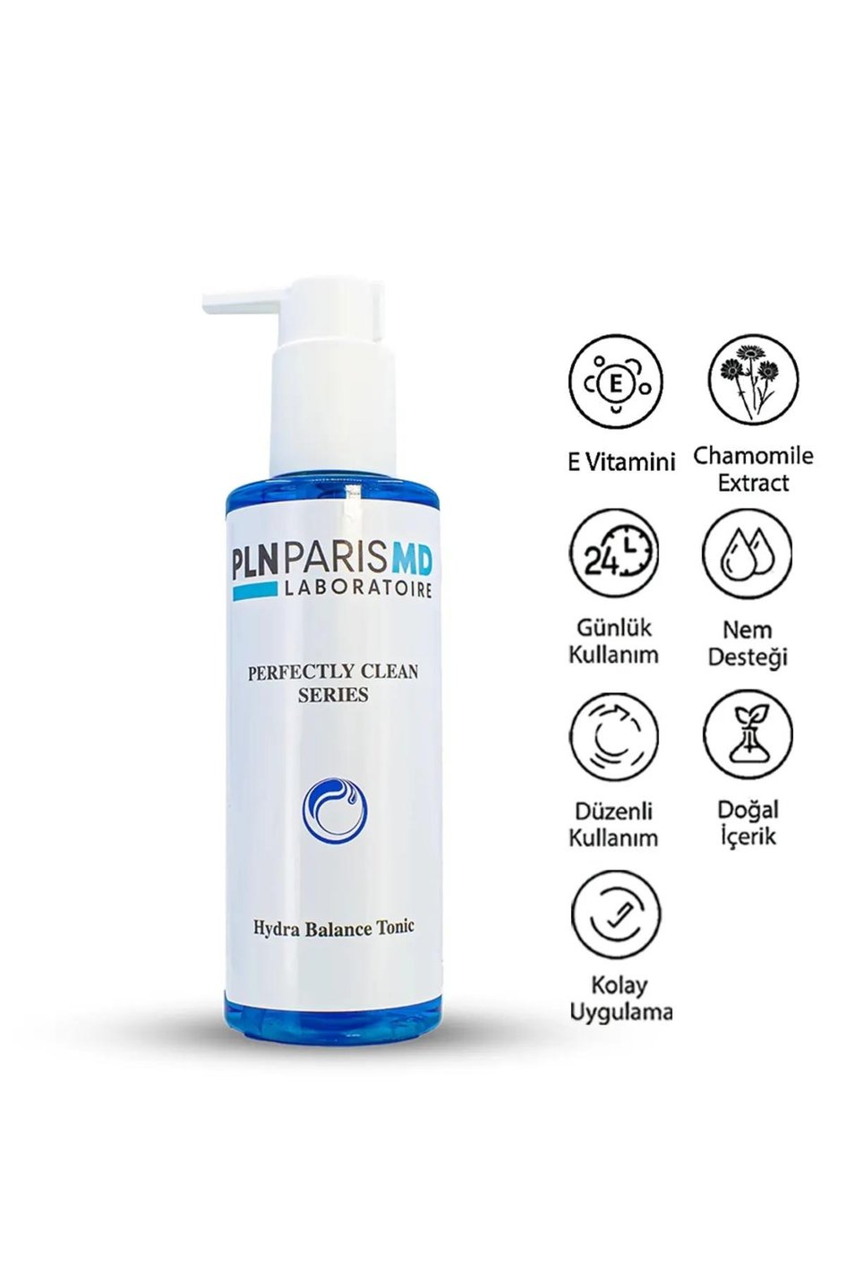 PLN PARIS MD Perfectly Clean Hydra Balance Tonic / Normal ve Kuru Ciltler İçin Tonik 200ml