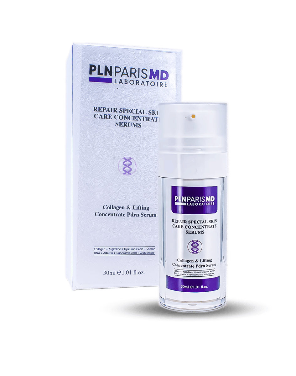 PLN PARIS MD Repair Collagen & Lifting Concentrate Serum / Kolajen Desteği Sağlayan Toparlayıcı Sıkılaştırma Etkili Bakım Serumu 30ml