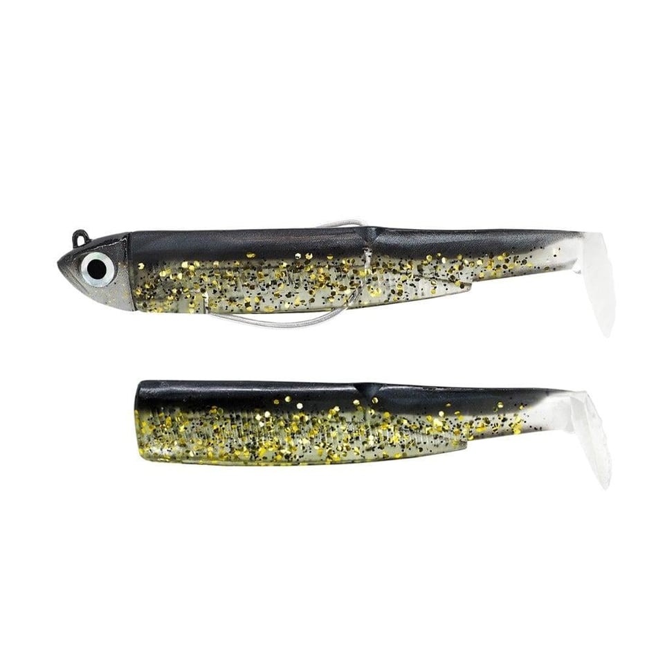 Fiiish BM120/3 BM1319 Combo Shore 12gr Noir Et Or Silikon Yem