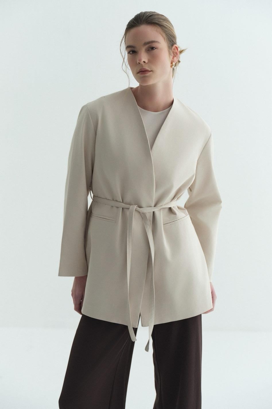 Outlet Soft Blazer Ceket