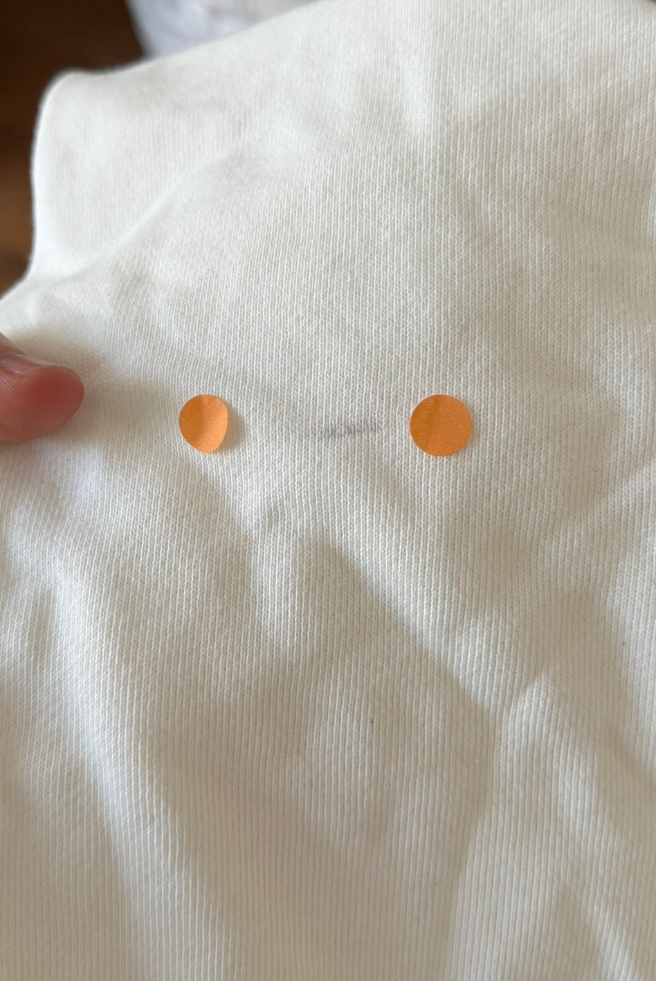 Outlet Üç iplik Kısa Sweat Ekru