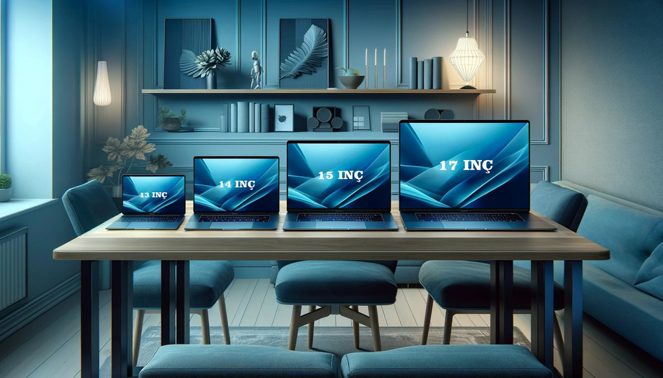 kaç inç laptop
