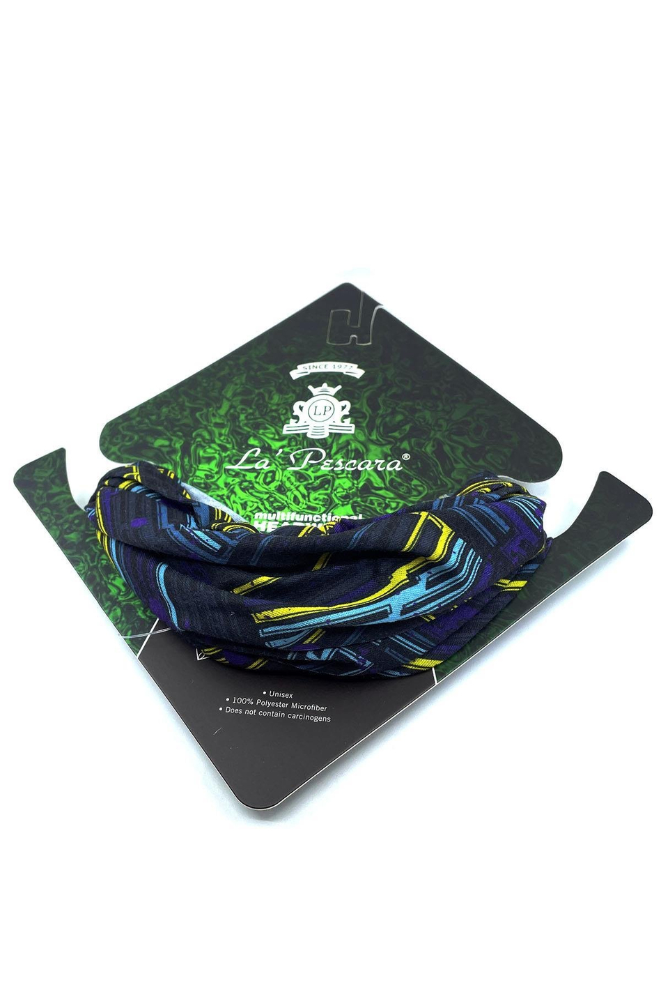 80's Siyah Mavi Bandana BND72