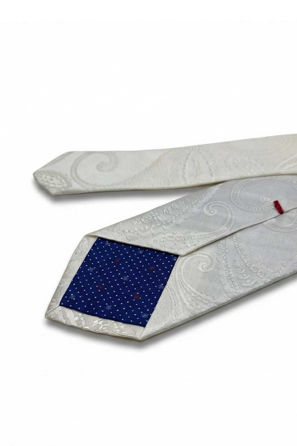 Altiani Style Beyaz İtalyan İpek Kravat İK2143
