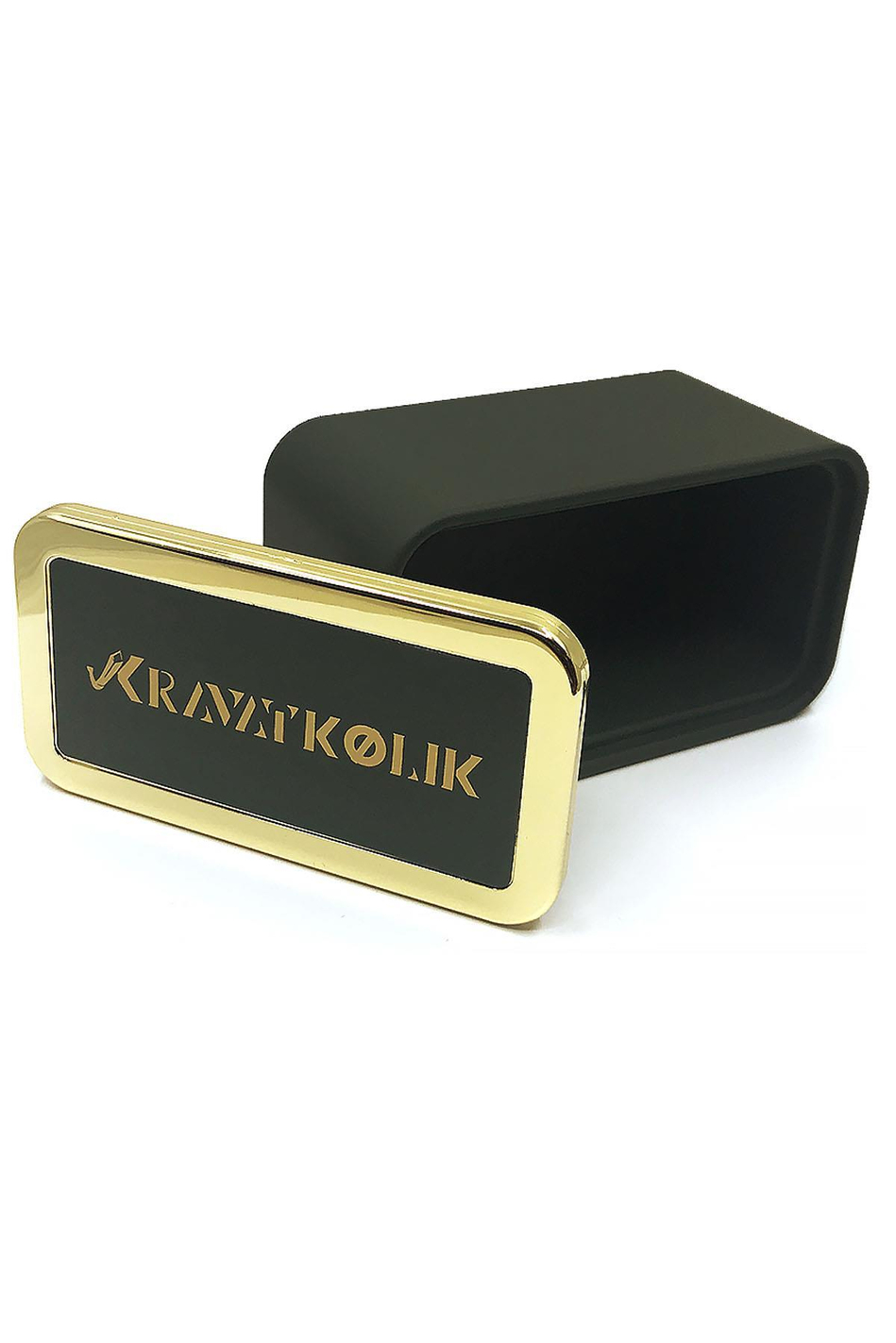 Altın Karamel Kare Kol Düğmesi KD800