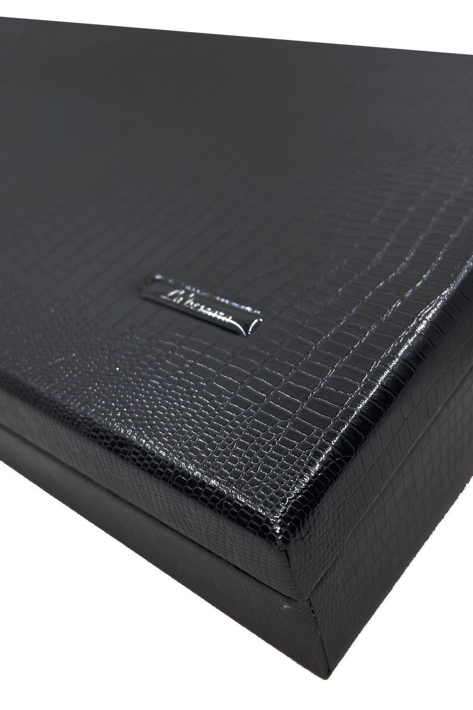 Altın Renk İtalyan İpek Kravat Çelik Kol Düğmesi Erkek Hediye Seti SKS